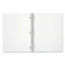 Mead 11 in. x 8 in. Sheets 3-Subject Medium/College Rule Spiral Notebook - Random Assorted Cover Color